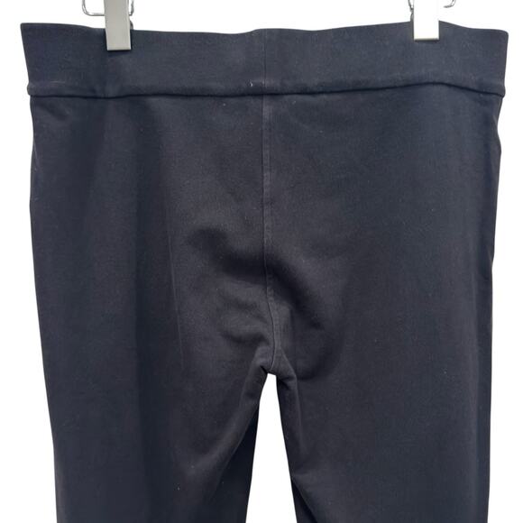 Norma Kamali Sweats Joggers Black Size Small Sweatpants Tapered Lounge Cozy - Picture 6 of 9